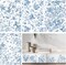 Vintage Rub on Transfers for Crafts 4 Sheets (Blue) 7.68 x 11.4 x 0.1 inches